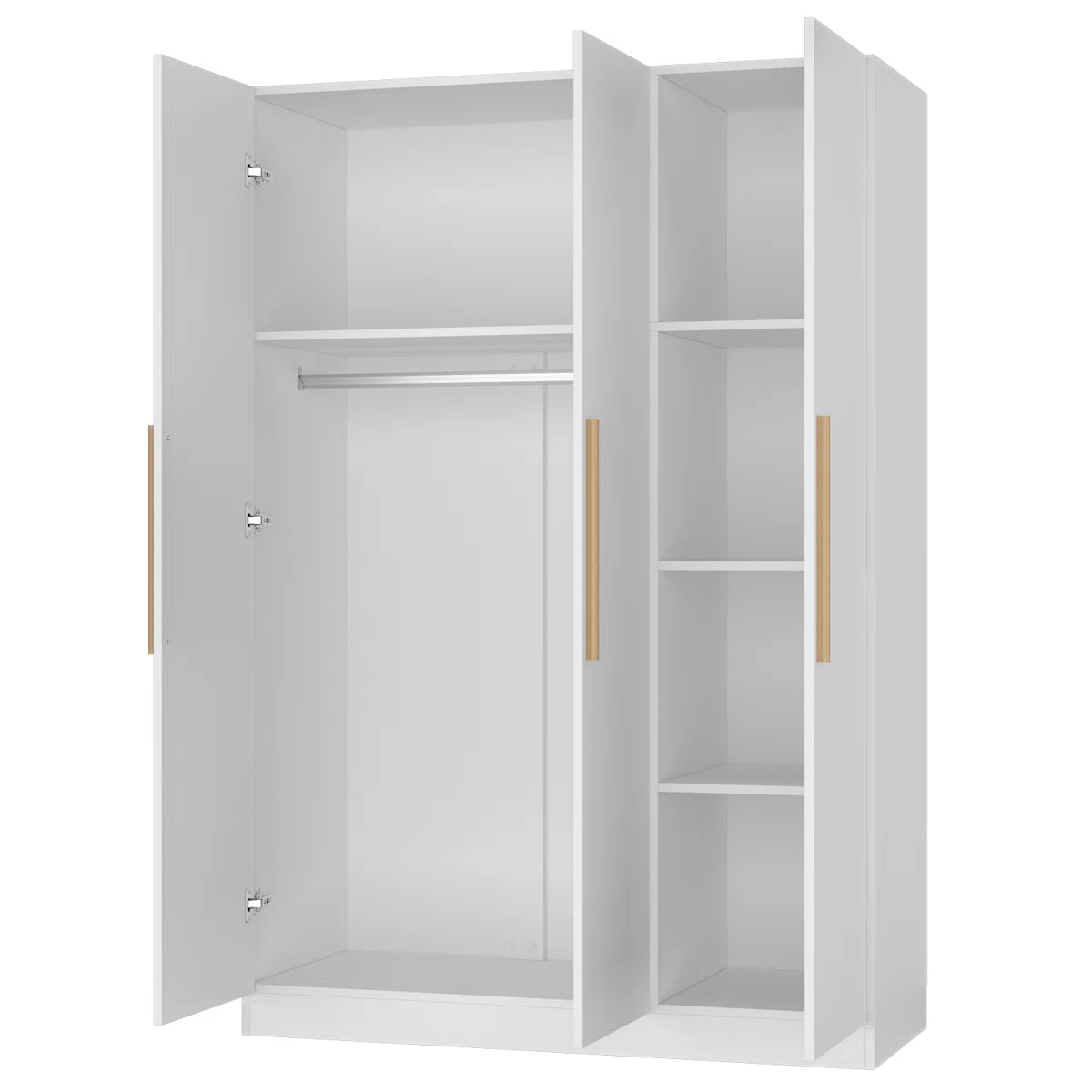 Myleisha 70" H 3 Doors Armoire