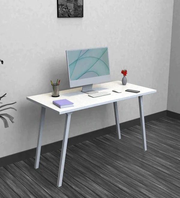 Maxime Workstation in White Colour - Ouch Cart 
