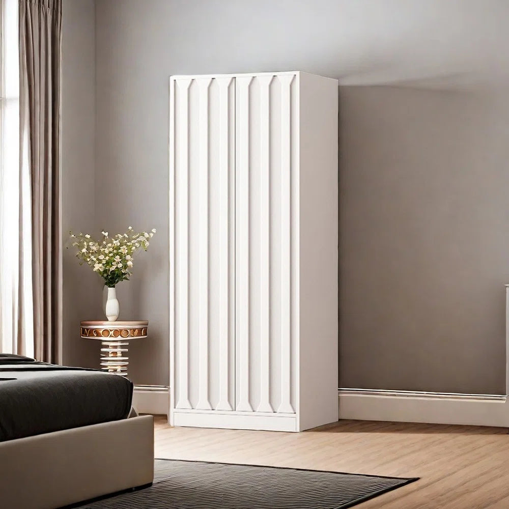 European retro light luxury exquisite wardrobe