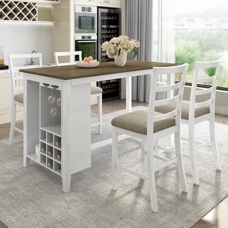 5 - Piece Dining Set - Ouch Cart 