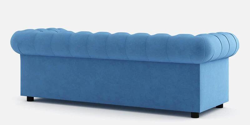 3 Seater Sofa in Royal Blue Colour - Ouch Cart 