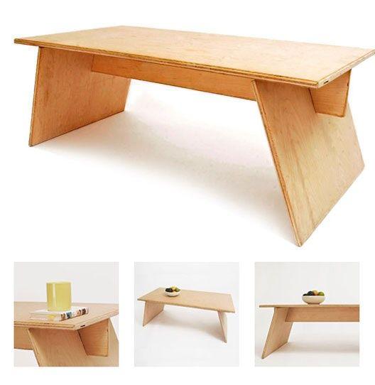 Modern Affordable Sitting Bench / Entry Low Console / Working Table By Miza - Ouch Cart 