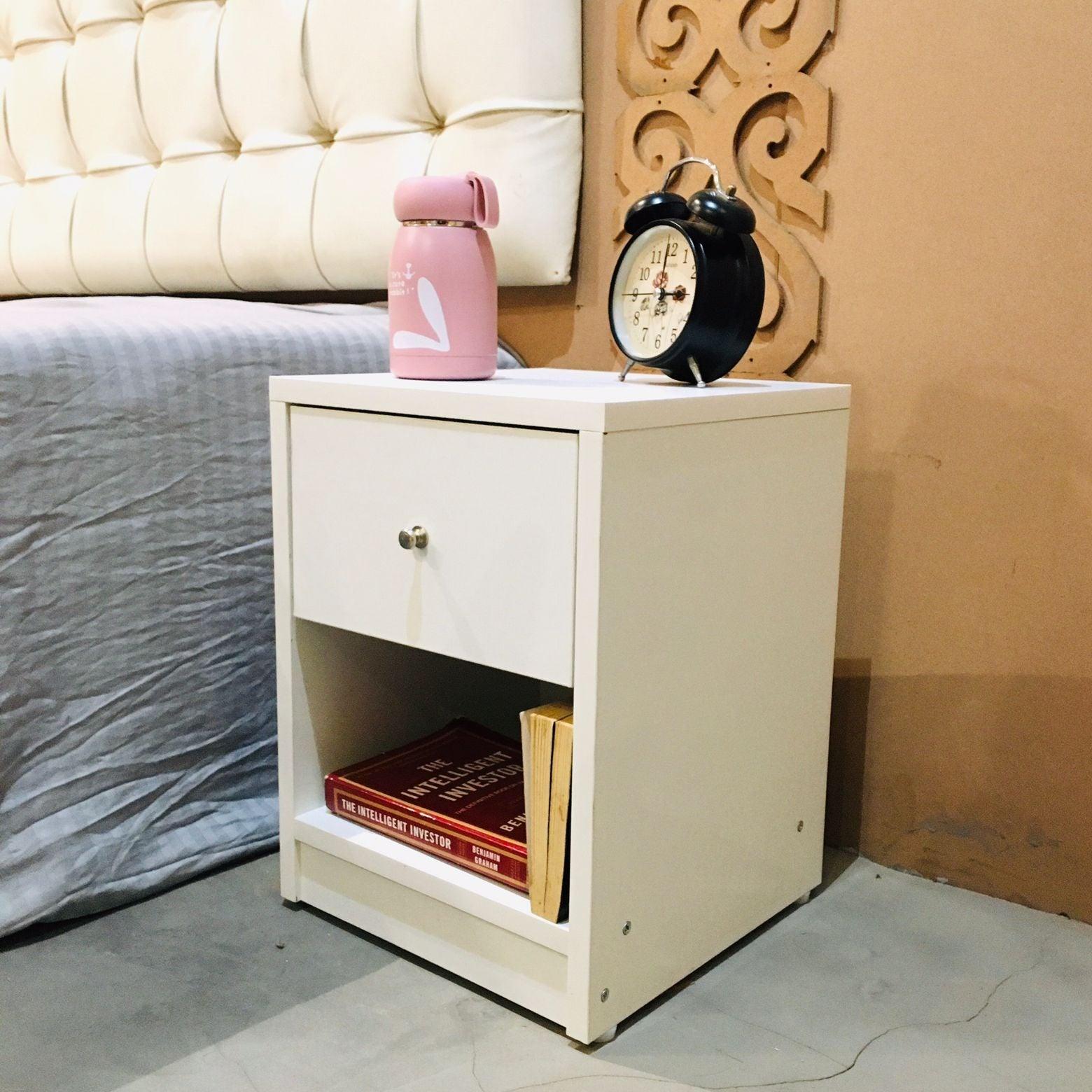 Beautiful Handmade Small Nightstand Drawer Bed Side Organizer Storage Table By Miza - Ouch Cart 