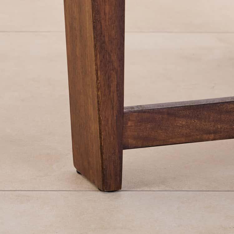 Marble Top Coffee Table with Stools - Brown - Ouch Cart 