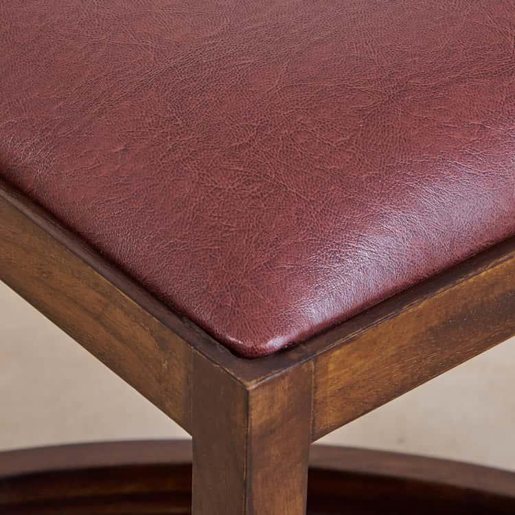 Marble Top Coffee Table with Stools - Brown - Ouch Cart 