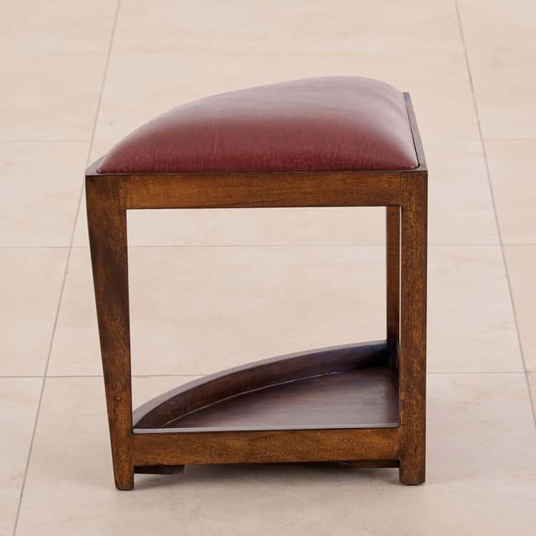Marble Top Coffee Table with Stools - Brown - Ouch Cart 