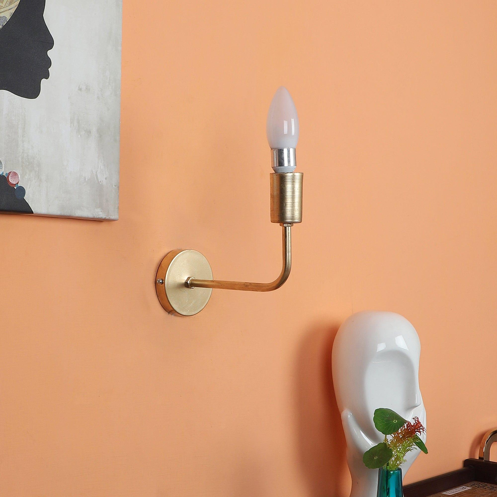 Gold Iron Wall Lights - Ouch Cart 
