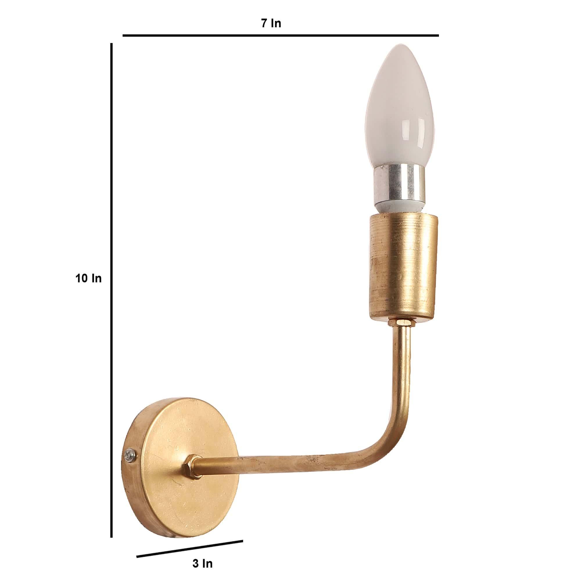 Gold Iron Wall Lights - Ouch Cart 