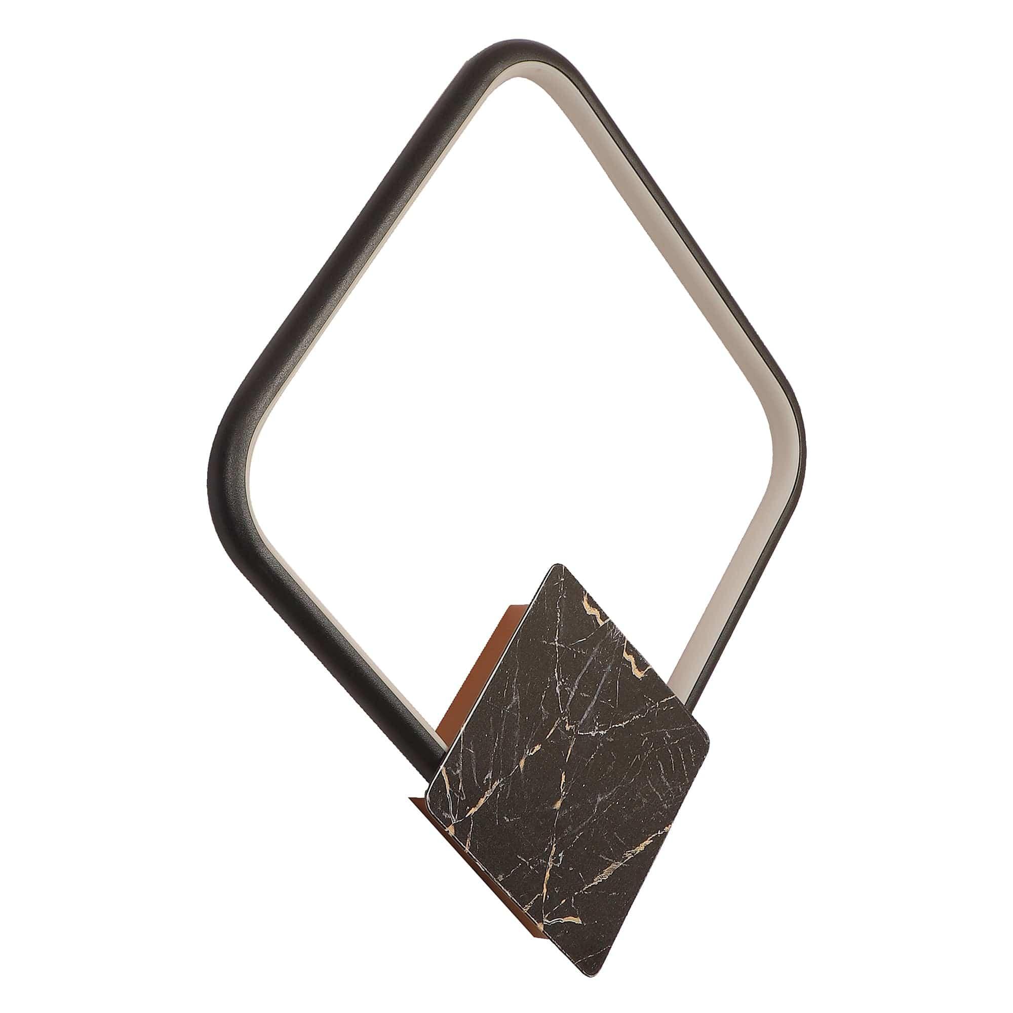 Brown And White Iron Wall Light - Ouch Cart 