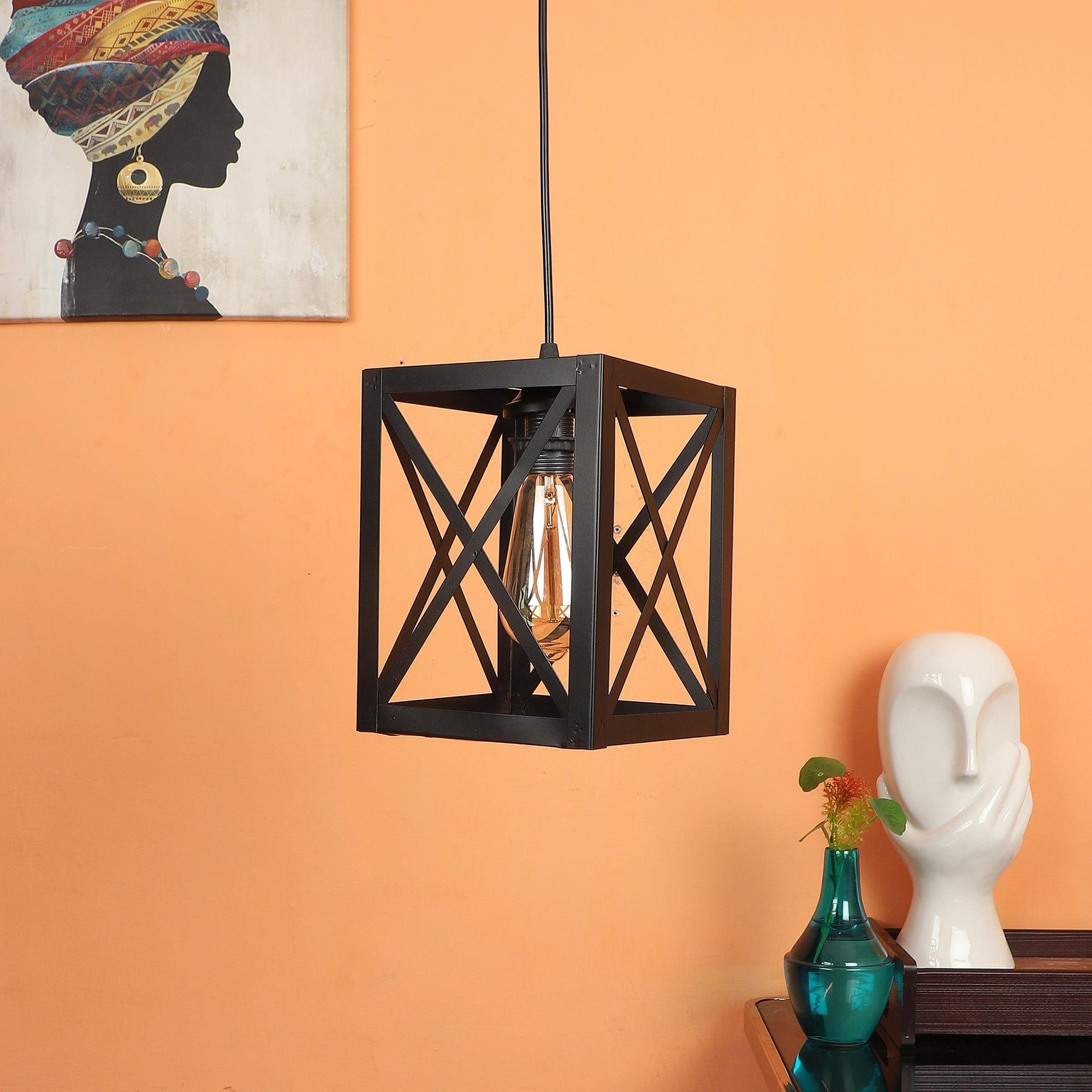 Antique Black  Iron Cluster Hanging Lights