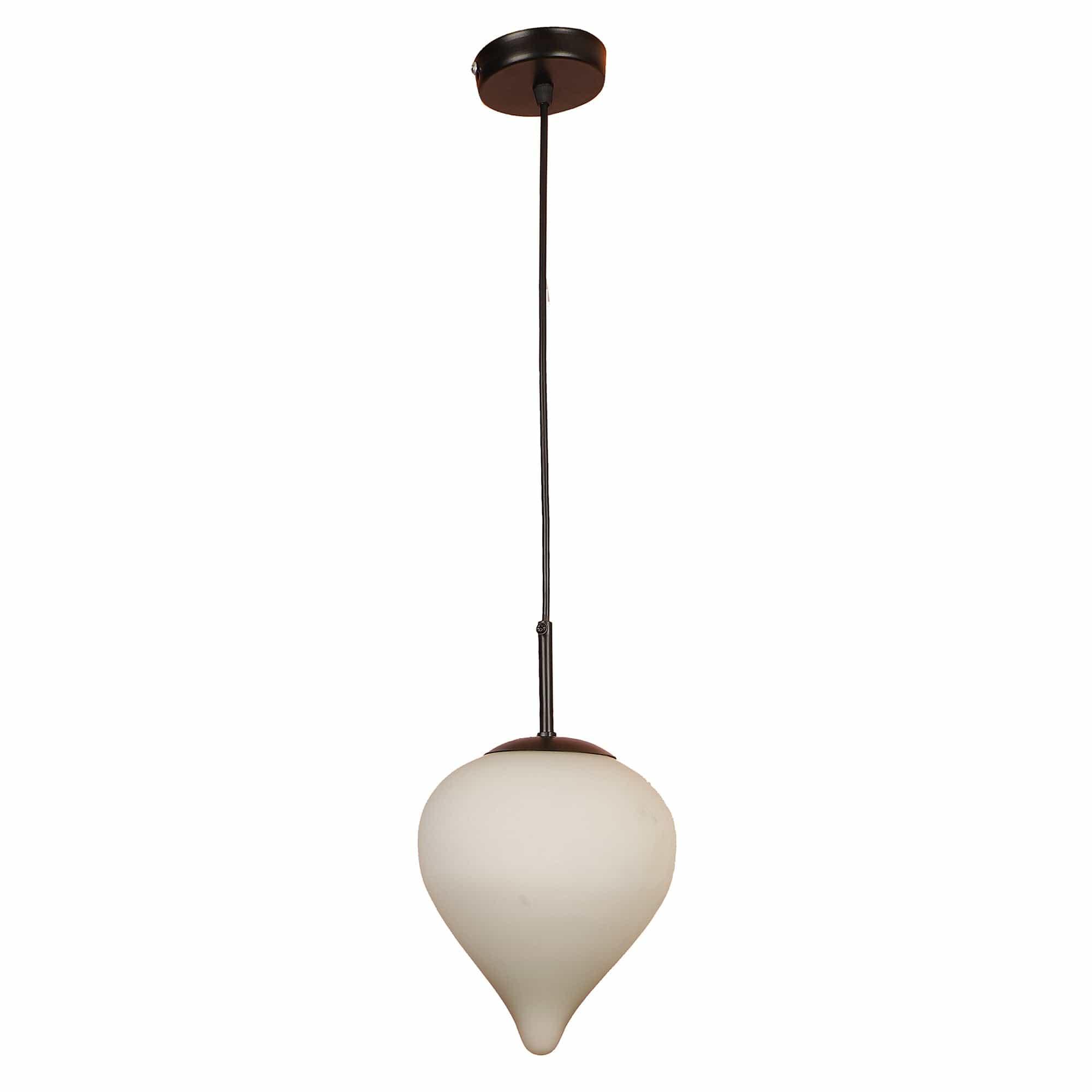 Black And White Iron Hanging Light - Ouch Cart 