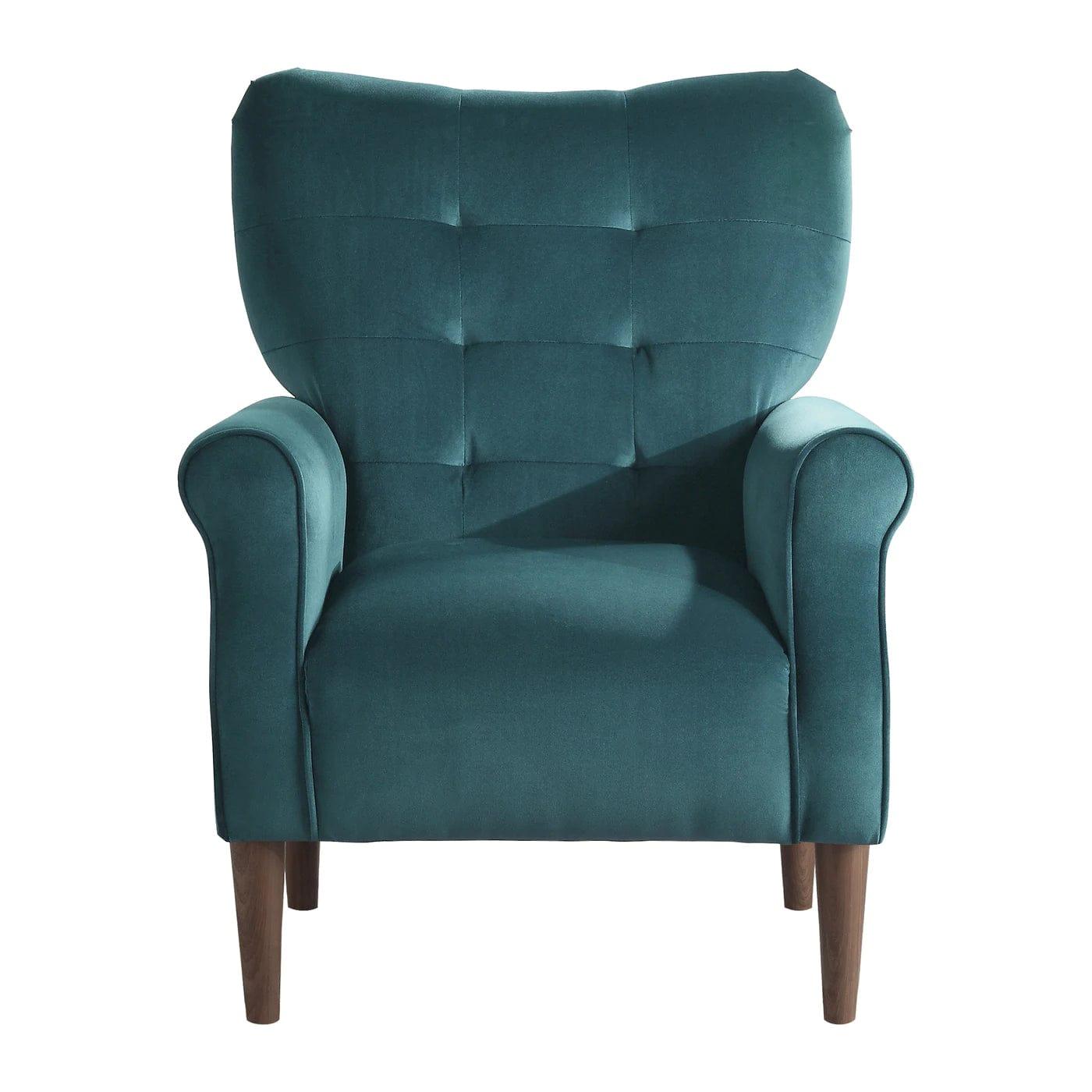 Velvet Accent Chair Livinig Room, - Ouch Cart 