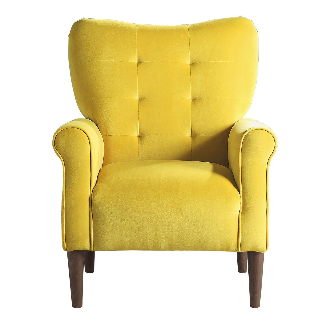 Velvet Accent Chair Livinig Room, - Ouch Cart 