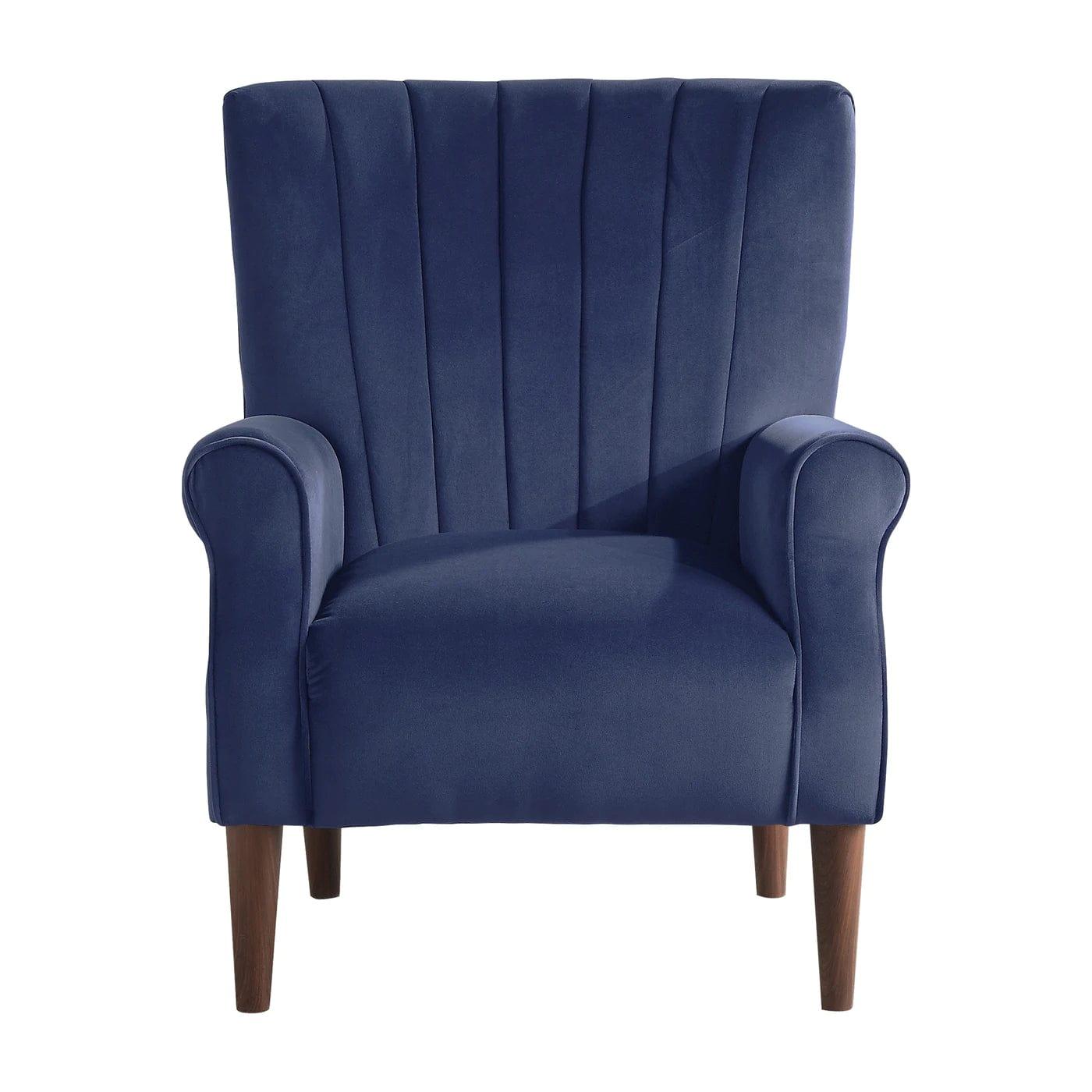 Velvet Accent Chair - Ouch Cart 