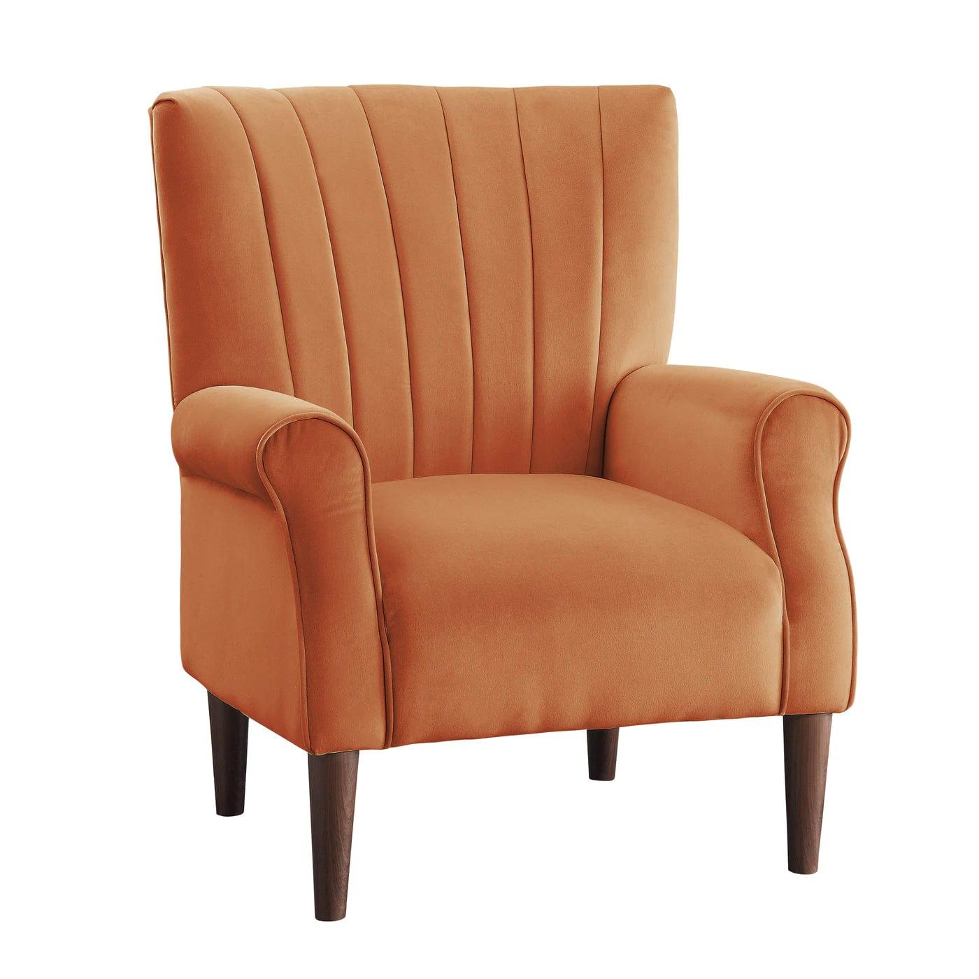 Velvet Accent Chair - Ouch Cart 