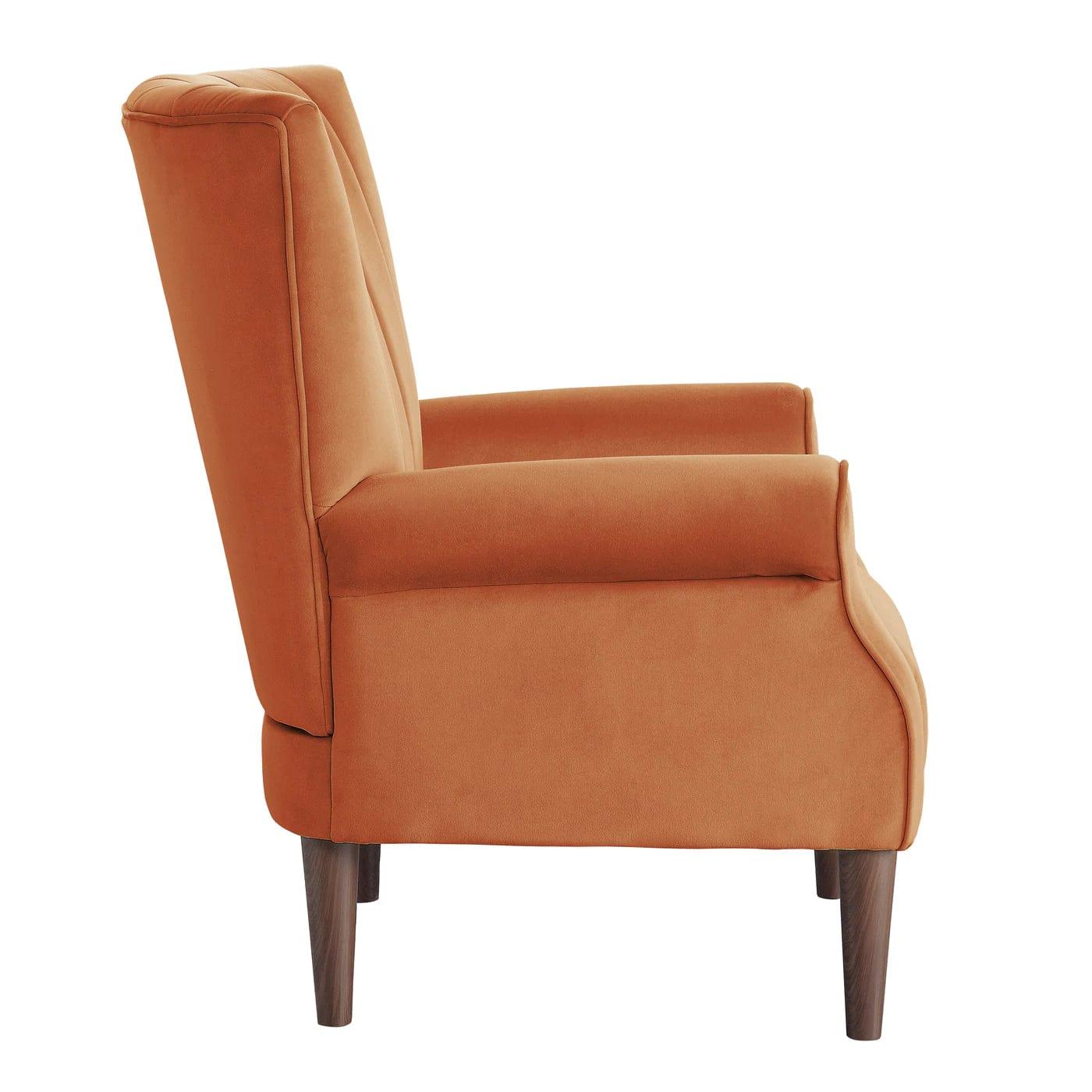 Velvet Accent Chair - Ouch Cart 
