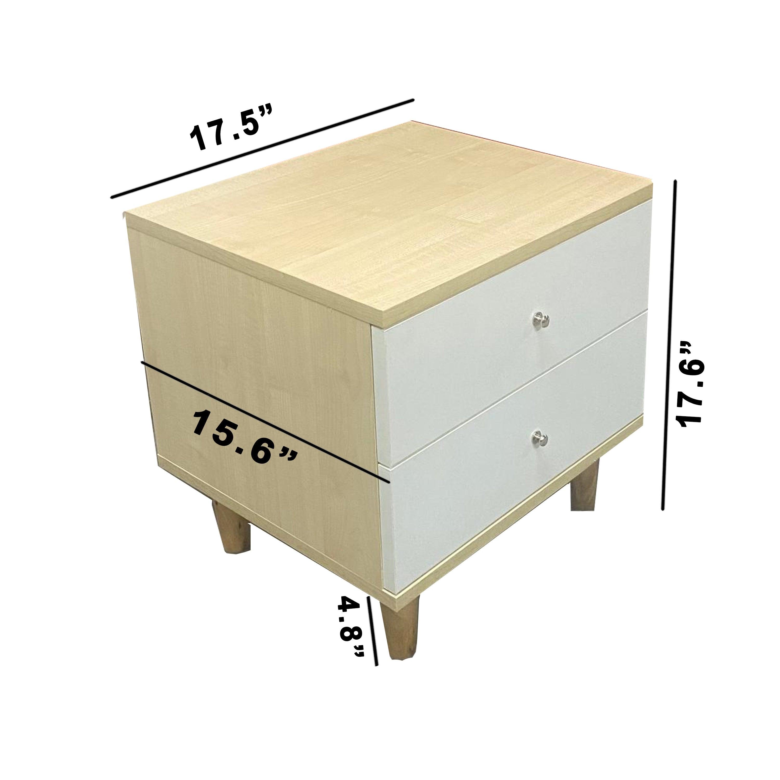 Multi Drawers Box Design Bedside Table/ Sofa Side Table / Coffee Table By Miza - Ouch Cart 