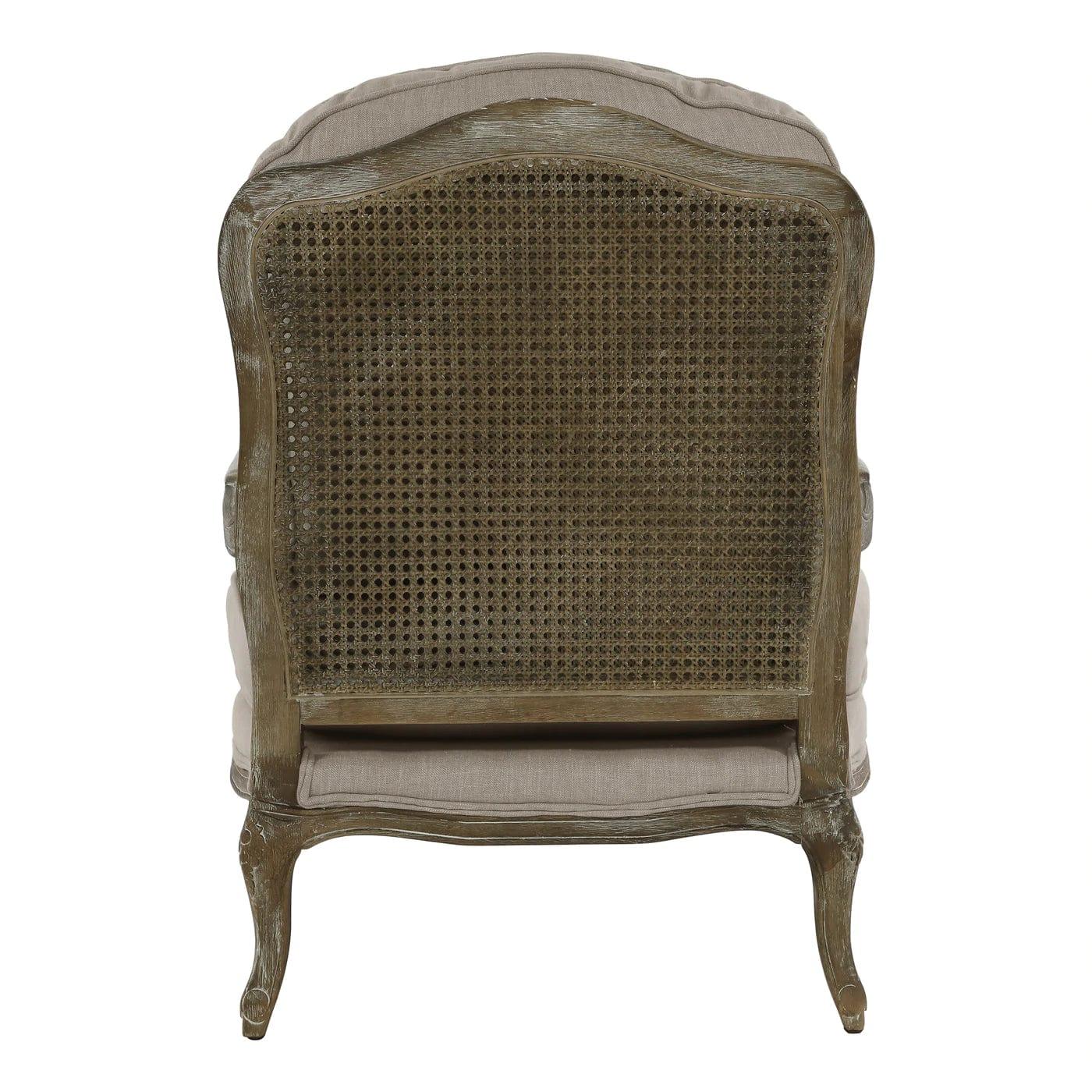 Natural Accent Chair - Ouch Cart 