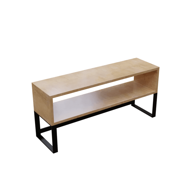 Montello TV Unit in Small Size in Wooden Texture - Ouch Cart 