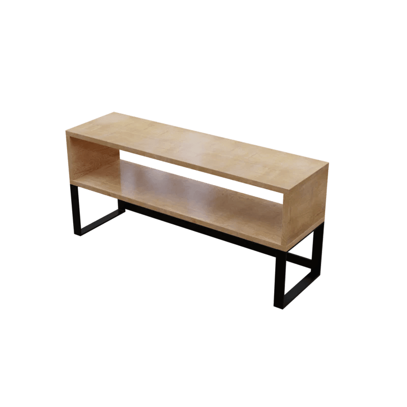 Montello TV Unit in Small Size in Wooden Texture - Ouch Cart 