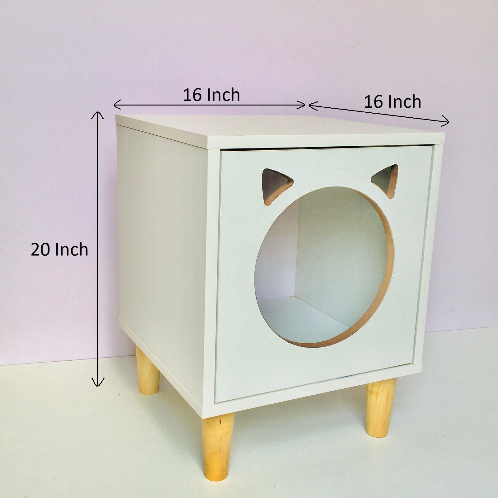 Indoor Wooden Premium Cat House/Pet House By Miza - Ouch Cart 