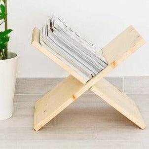 Cross Design X Shape Open Book Stand / Side Table By Miza - Ouch Cart 