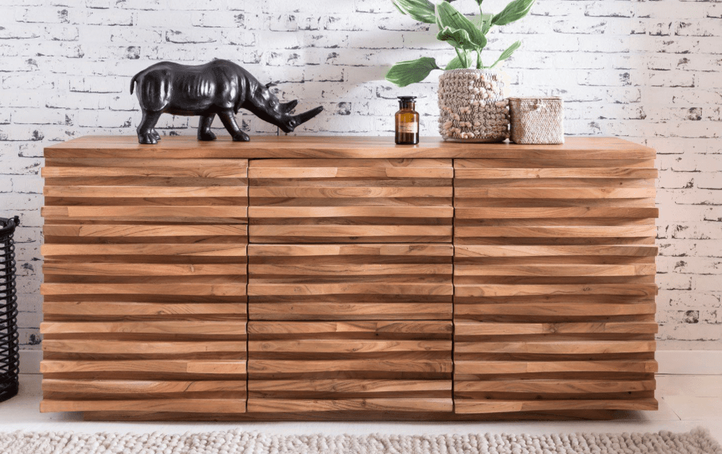 Beautiful Sheesham Wood sideboard Table - Ouch Cart 