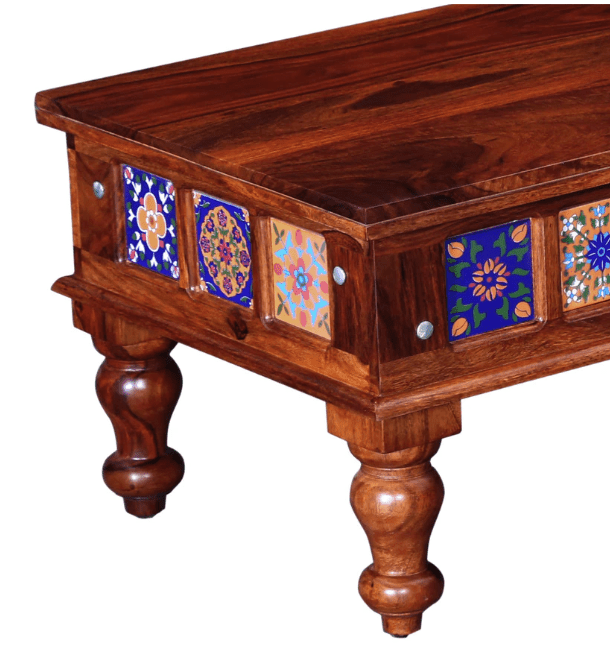 Sheesham Wood Coffee Table Brown - Ouch Cart 