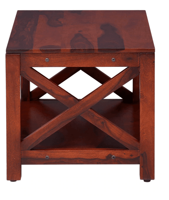 Solid Sheesham Wood Coffee Table - Ouch Cart 