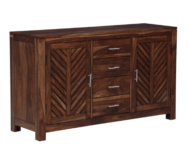 Sheesham Wood console table With Drawer - Ouch Cart 