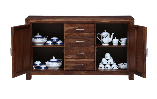Sheesham Wood console table With Drawer - Ouch Cart 
