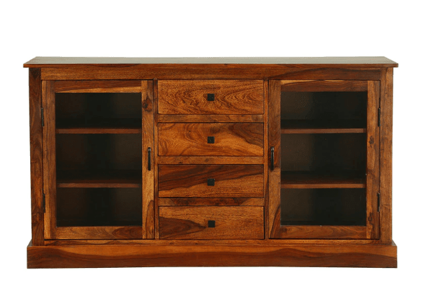 Beautiful Design Sheesham Wood console table With Drawer - Ouch Cart 