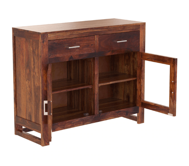 Sheesham Wood console table With Drawer - Ouch Cart 