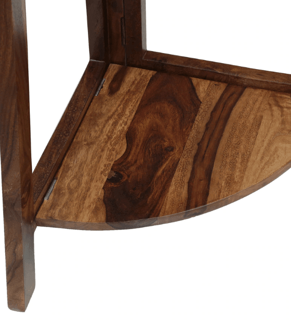 Sheesham Wood Bookshelf (Natural Finish) - Ouch Cart 