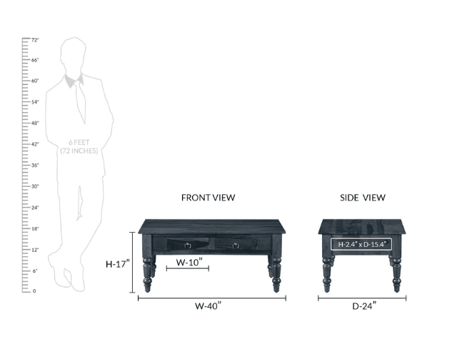 Beautiful Design Sheesham Wood coffee table - Ouch Cart 