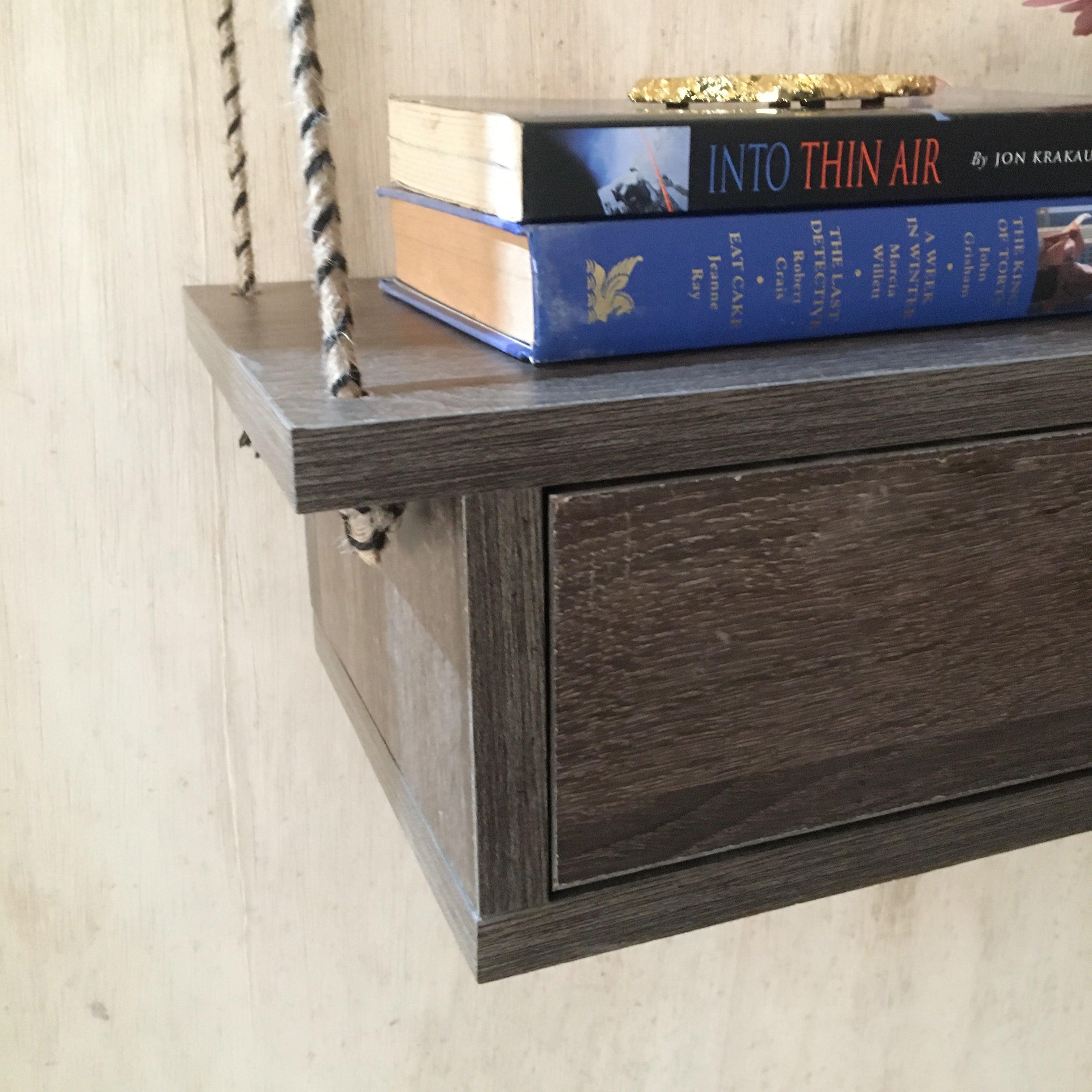 Handmade Drawer Style Hanging Book/ Pooja Display Shelves Wall Art By Miza - Ouch Cart 