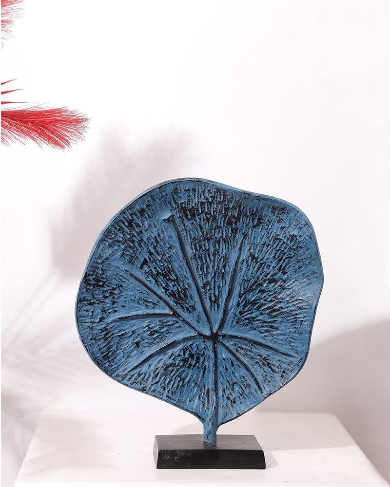 Decorative Blue Table Showpiece Stand for Home Decoration, Living Room, Office - Ouch Cart 