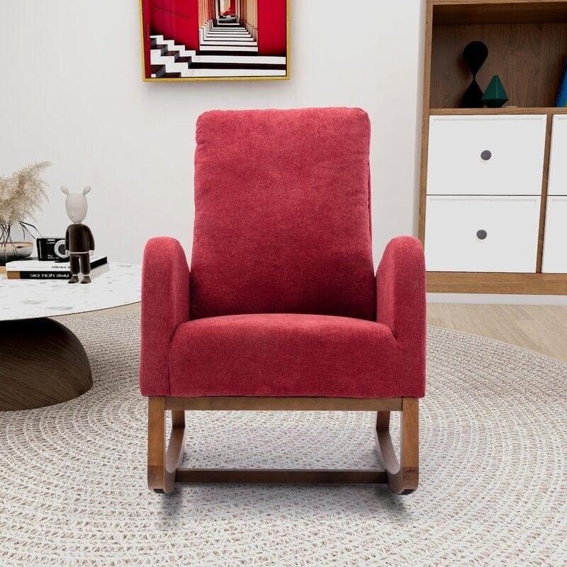 Fabric Rocking Chair - Ouch Cart 
