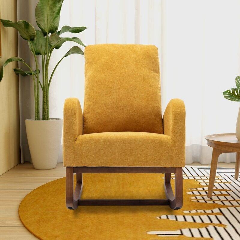 Fabric Rocking Chair - Ouch Cart 