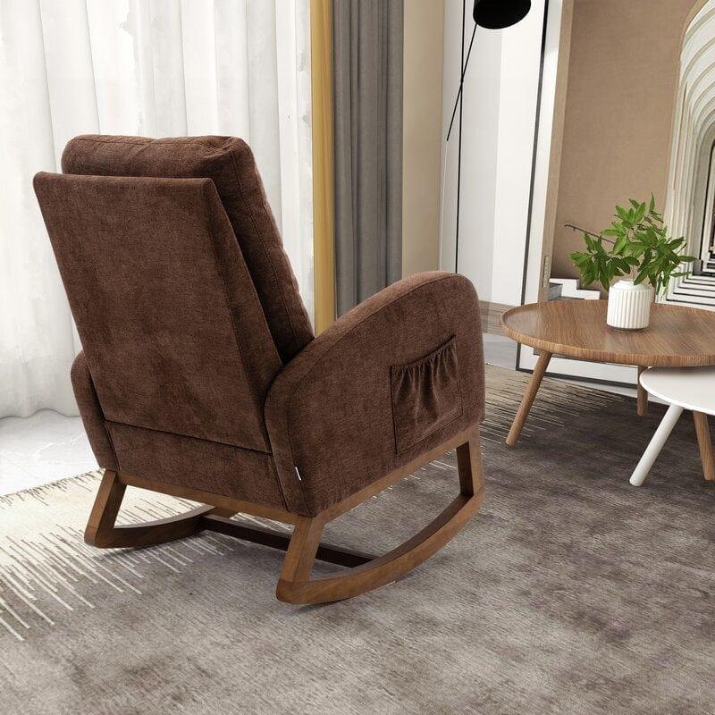 Fabric Rocking Chair - Ouch Cart 