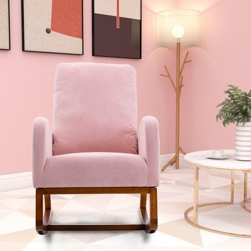 Fabric Rocking Chair - Ouch Cart 