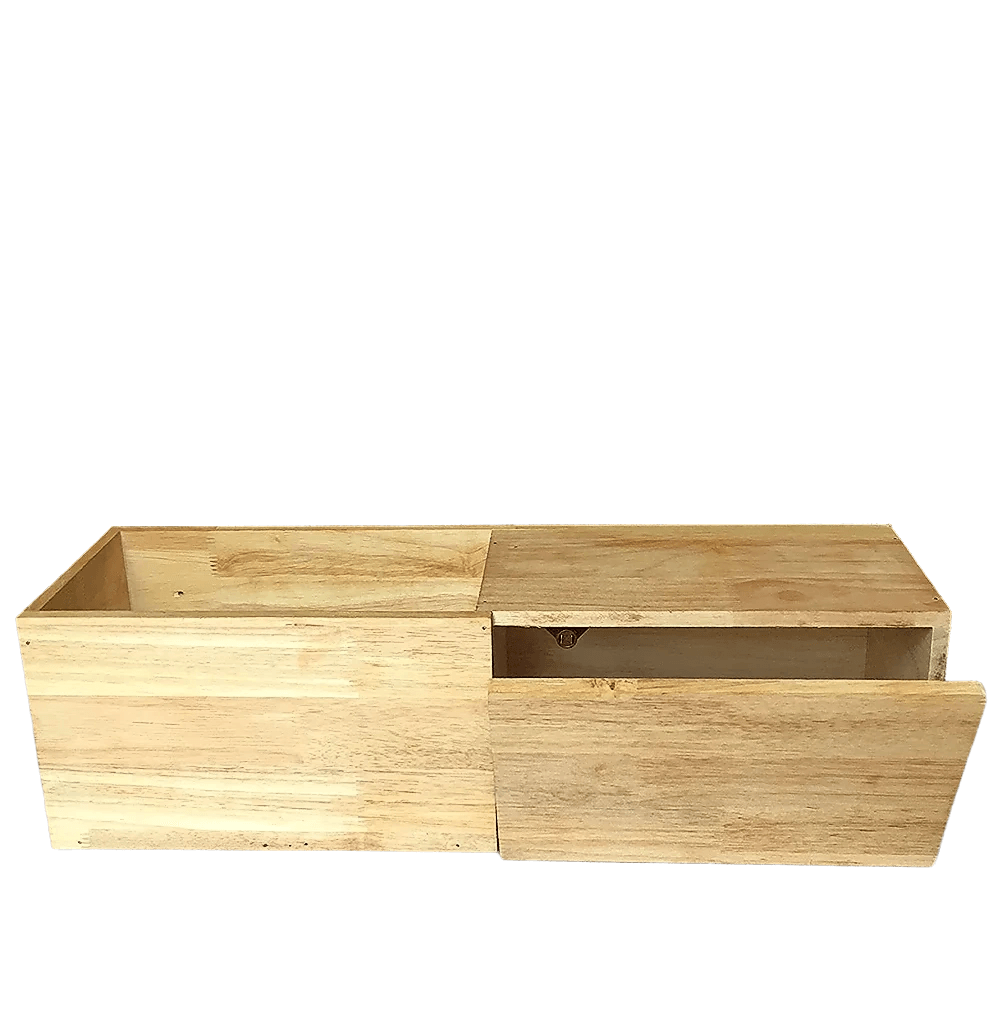 Wooden Wall Floating Modern Shelf/Wall Mounted Planter Shelf Storage ( With Complementary Coaster ) By Miza - Ouch Cart 