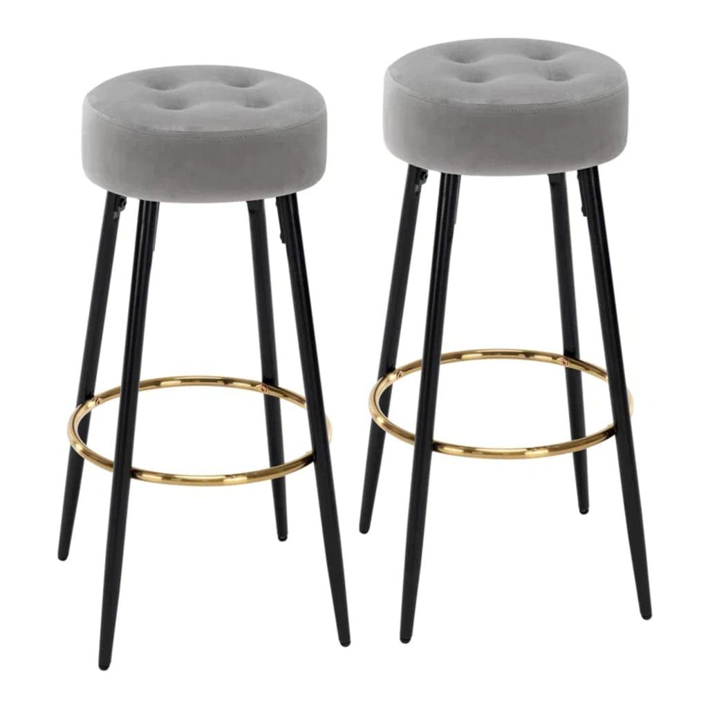 CEAZAR COUNTER STOOL / High Stool Pack of 2 - Ouch Cart 