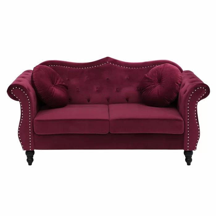 2 Seater Chesterfield Loveseat - Ouch Cart 