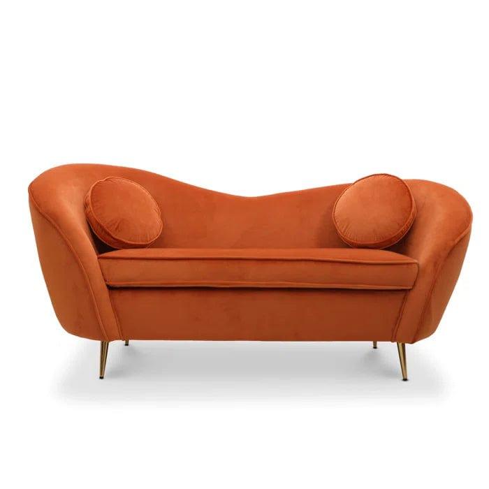 2 Seater Upholstered Loveseat - Ouch Cart 