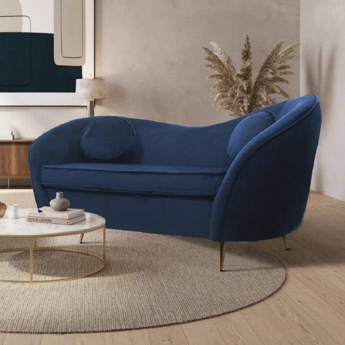 2 Seater Upholstered Loveseat - Ouch Cart 