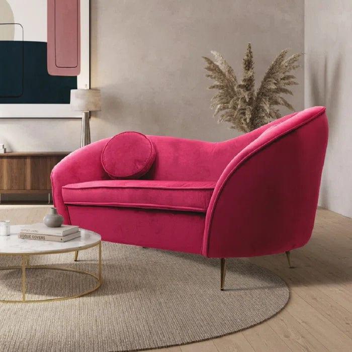 2 Seater Upholstered Loveseat - Ouch Cart 