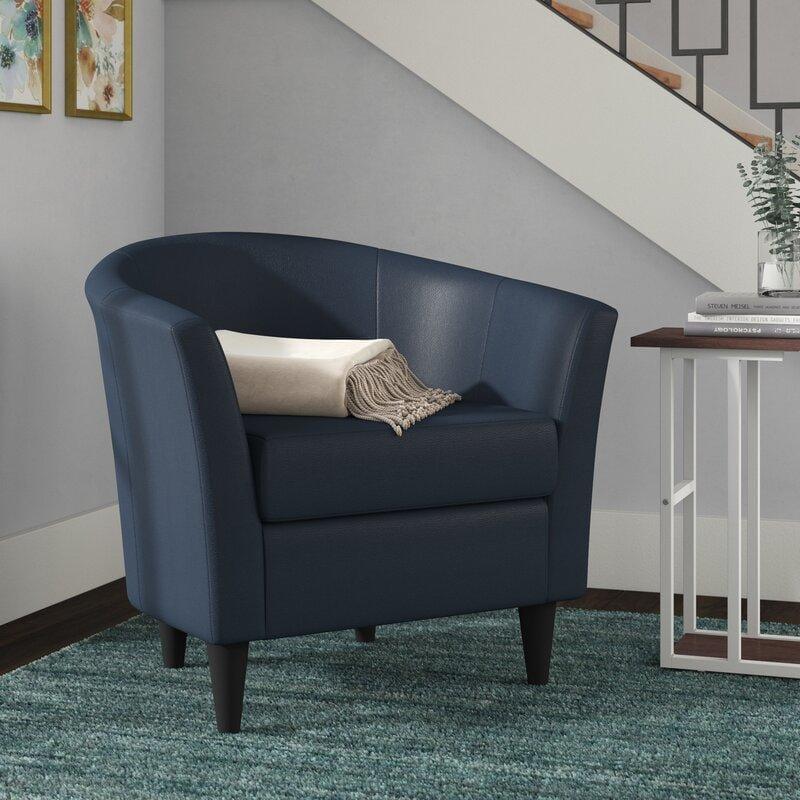 Wide Tufted Arm Chair for living room - Ouch Cart 