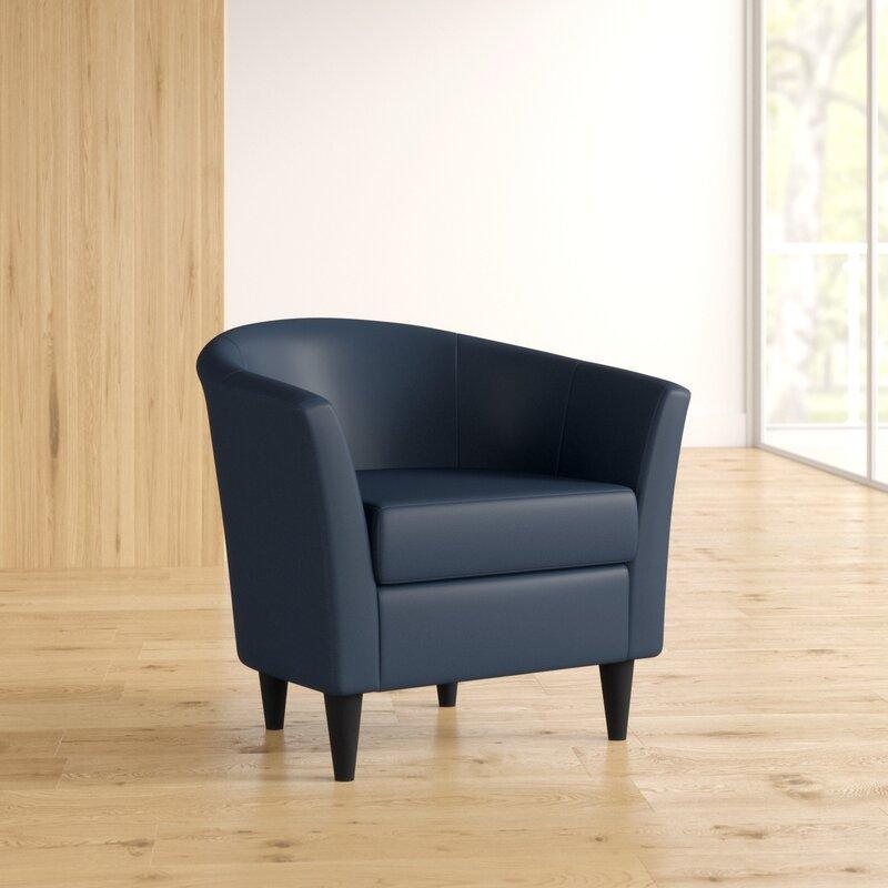 Wide Tufted Arm Chair for living room - Ouch Cart 