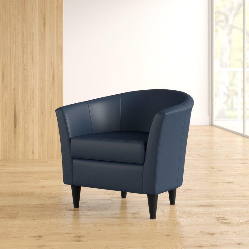 Wide Tufted Arm Chair for living room - Ouch Cart 